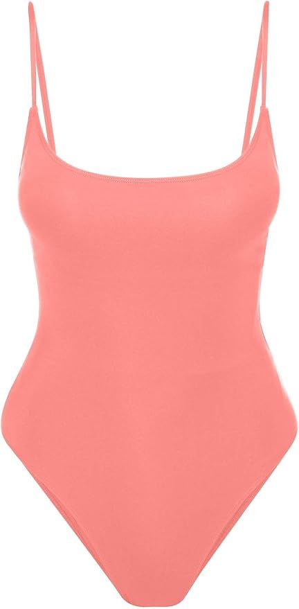 Narecte Sexy One Piece Bathing Suit for Women Tummy Control High Cut One Piece Swimsuit Womens Sw... | Amazon (US)