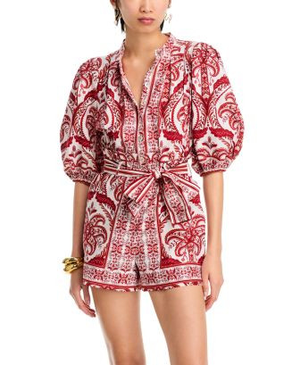Tropical Cameo Romper | Bloomingdale's (US)