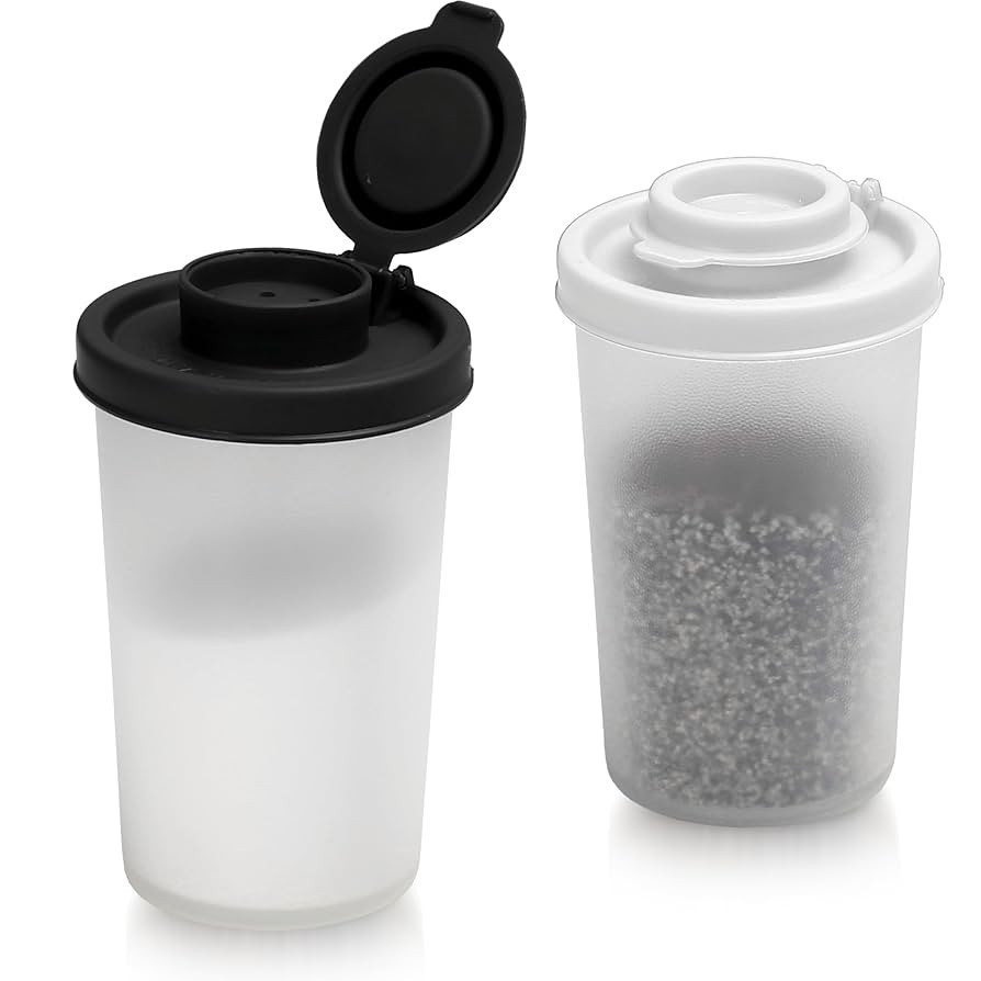 SIGNORAWARE Salt and Pepper Shakers Moisture Proof Set of 2 Large Salt Shaker to go Camping Picni... | Amazon (US)