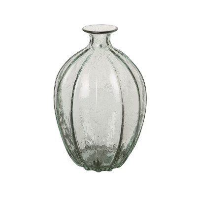 Transpac Glass Clear Everyday Large Vase | Target