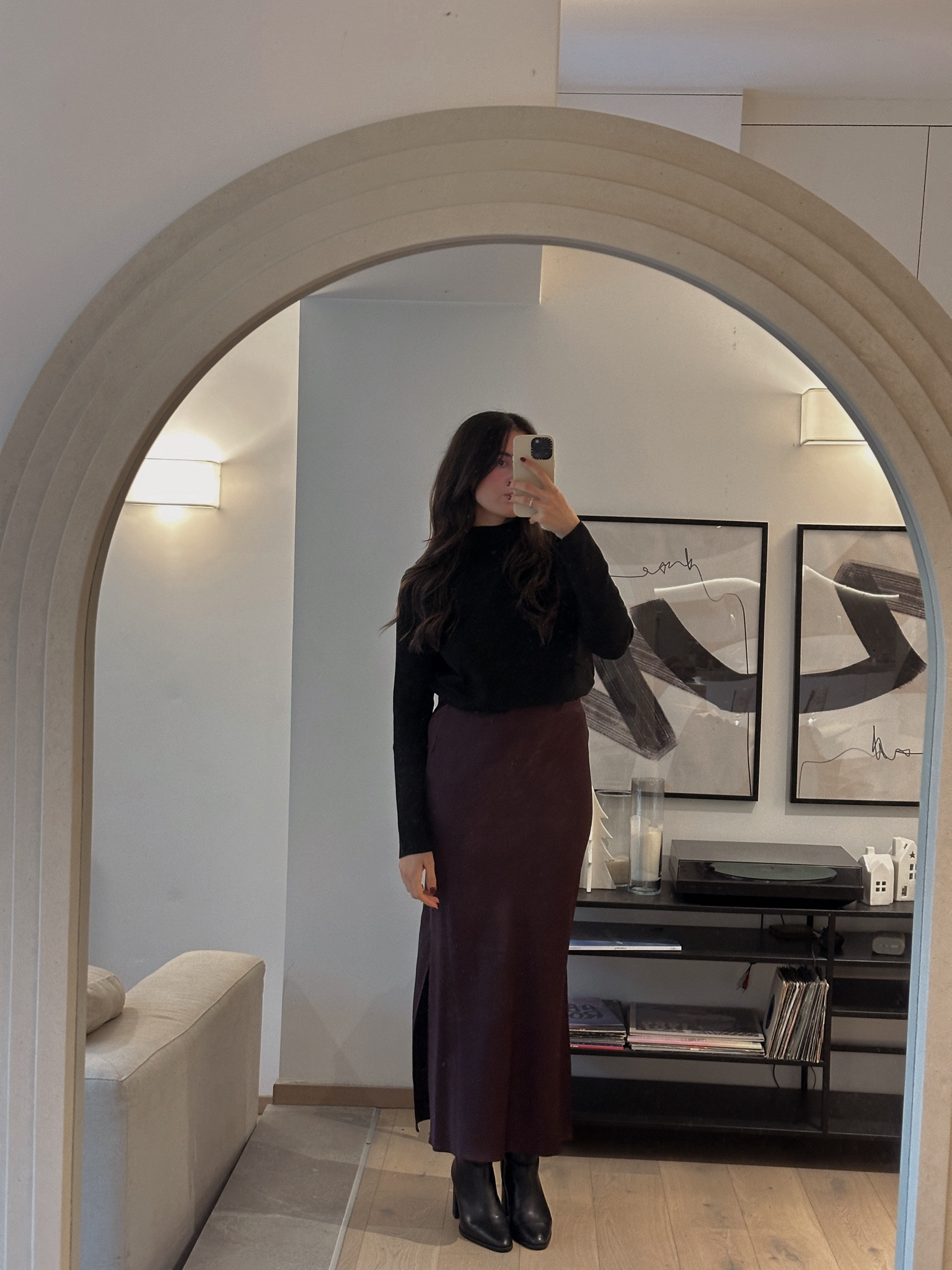 I LOVE this burgandy skirt paired with this jumper, the perfect pub and festive … smart but casual look! 

Mango, pub outfits, Christmas Day outfit, winter workwear, Christmas outfit, Boxing Day outfit

#LTKwinter #LTKCyberWeek #LTKworkwear