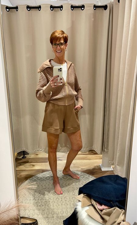 This set from Varley is so good. Full zip open knit collared sweater paired with shorts.

Over 50 fashion, tall fashion, workwear, everyday, timeless, Classic Outfits

Hi I’m Suzanne from A Tall Drink of Style - I am 6’1”. I have a 36” inseam. I wear a medium in most tops, an 8 or a 10 in most bottoms, an 8 in most dresses, and a size 9 shoe. 

fashion for women over 50, tall fashion, smart casual, work outfit, workwear, timeless classic outfits, timeless classic style, classic fashion, jeans, date night outfit, dress, spring outfit

#LTKover40 #LTKstyletip #LTKActive