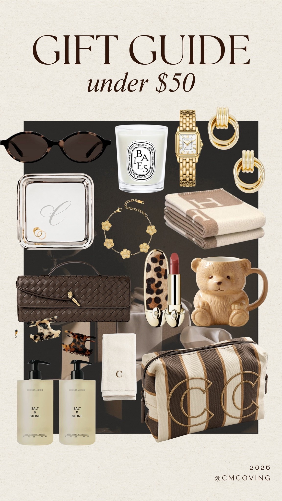 Under $50 gift guide 🤎