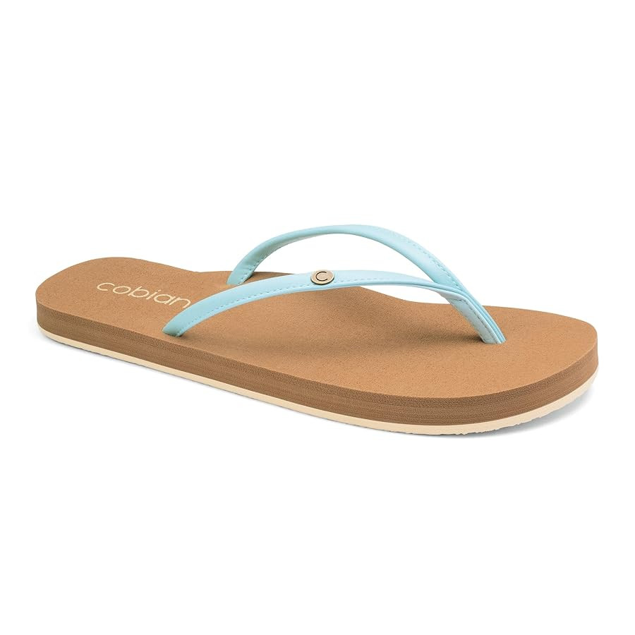 Cobian Nias Bounce Comfortable Beach Flip Flop Skinny Strap Sandals for Women | Amazon (US)