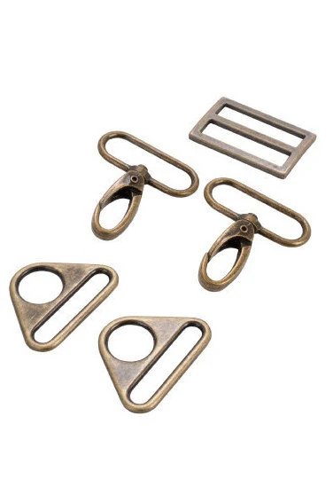 1 1/2 inch Hardware Kit for Patterns byAnnie.com SET-#2850, choice of Antique brass, Nickel or Black Metal | Etsy (Global)