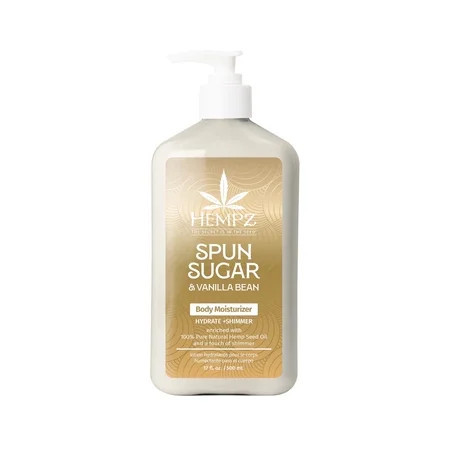 Hempz Lotion Spun Sugar & Vanilla Bean Body Moisturizer, 17 fl oz | Walmart (US)