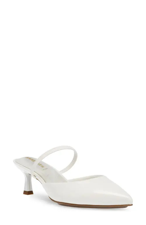 Anne Klein Iella Convertible Strap Slingback in White at Nordstrom, Size 8 | Nordstrom