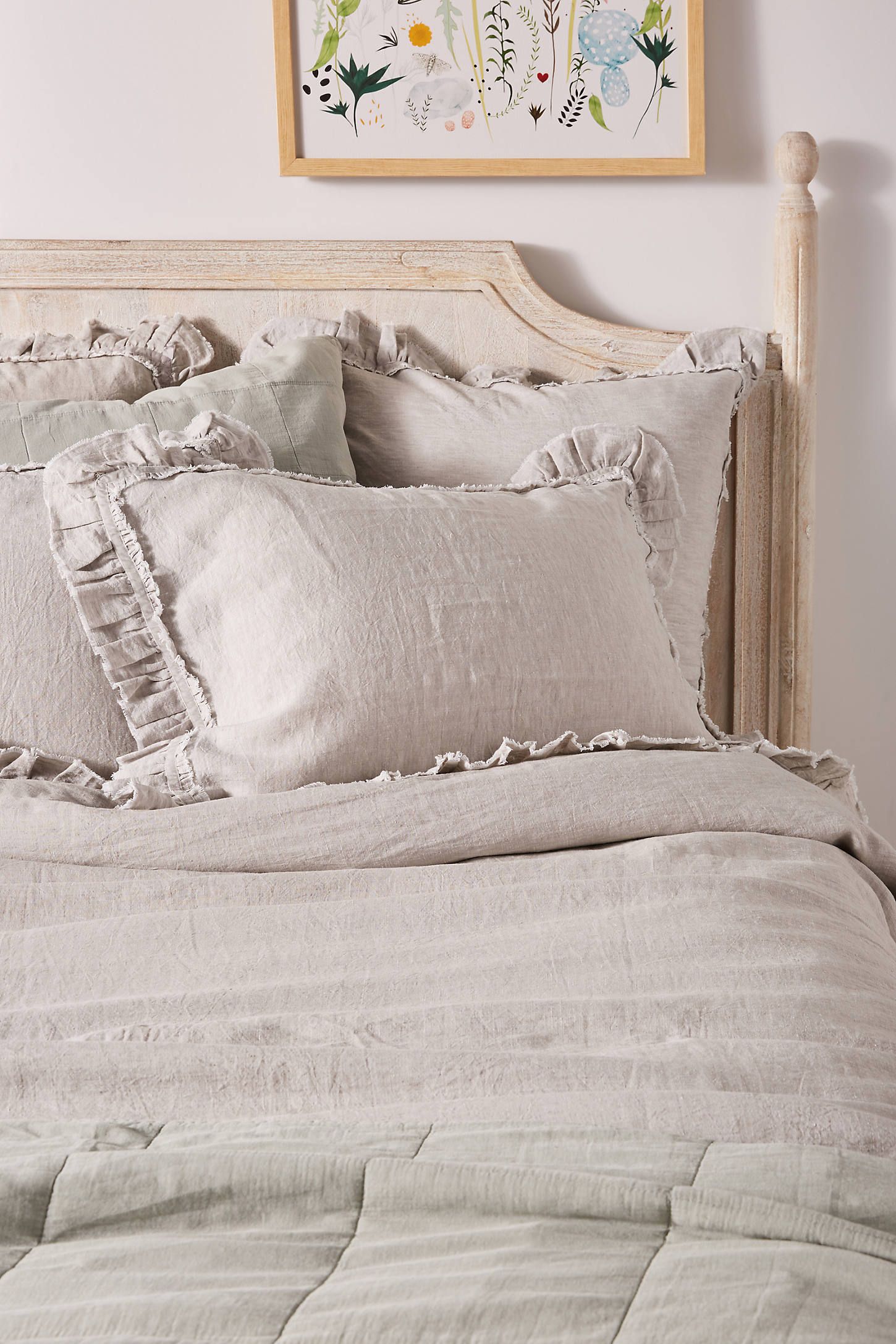 Mathilde Linen Duvet Cover | Anthropologie (US)