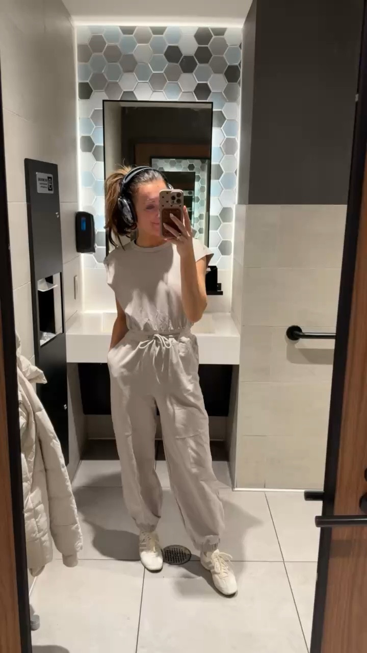 Travel outfit idea! This one piece jumpsuit from Amazon is so comfy and a great look for less for Free People

#LTKTravel #LTKStyleTip