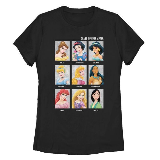Women's Disney Princesses Class of Bright Ever After T-Shirt | Target