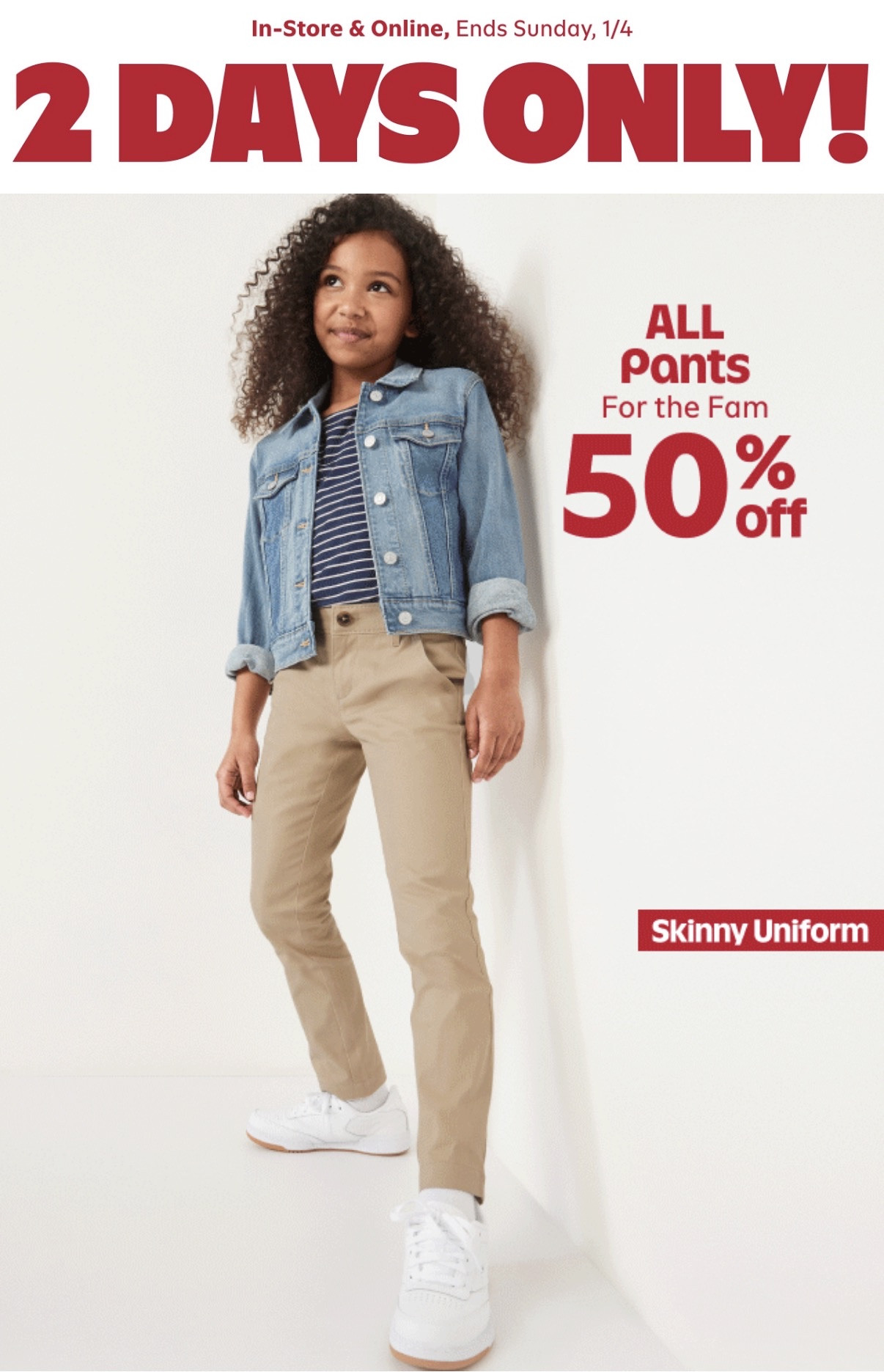 Old Navy just said 50% OFF ALL pants and I RAN 🏃🏽‍♀️
Work pants, jeans, cargos, leggings — ALL included.
This is the perfect time to stock up on everyday staples without breaking the bank.
I linked all my favorites in my LTK so you can shop fast before sizes sell out.

#OldNavy #OldNavyStyle #OldNavyFinds #SaleAlert #AffordableFashion #MomStyle #EverydayOutfits #BudgetFriendlyStyle #LTKSale #LTKFinds #ShoppingWithPriiincesss #AtlantaCreator #Atlantamom #AtlantaBlogger


#LTKFindsUnder50 #LTKSaleAlert #LTKMidsize