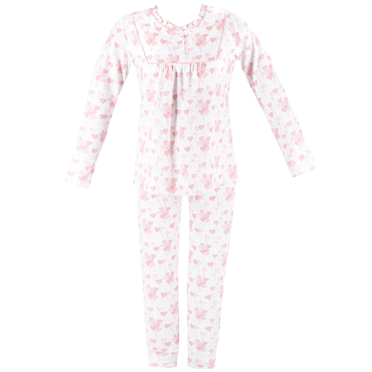 Women's Heart Balloons Pajama Set | Dondolo