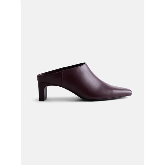 Scenario Women's Slip On Heeled Mules | Walmart (US)
