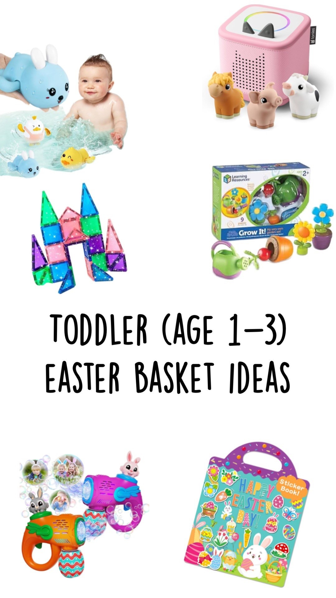 Some Easter basket gifts for toddlers, around age 1-3. Some toys and fun spring themed items

#LTKkids #LTKSeasonal #LTKfamily