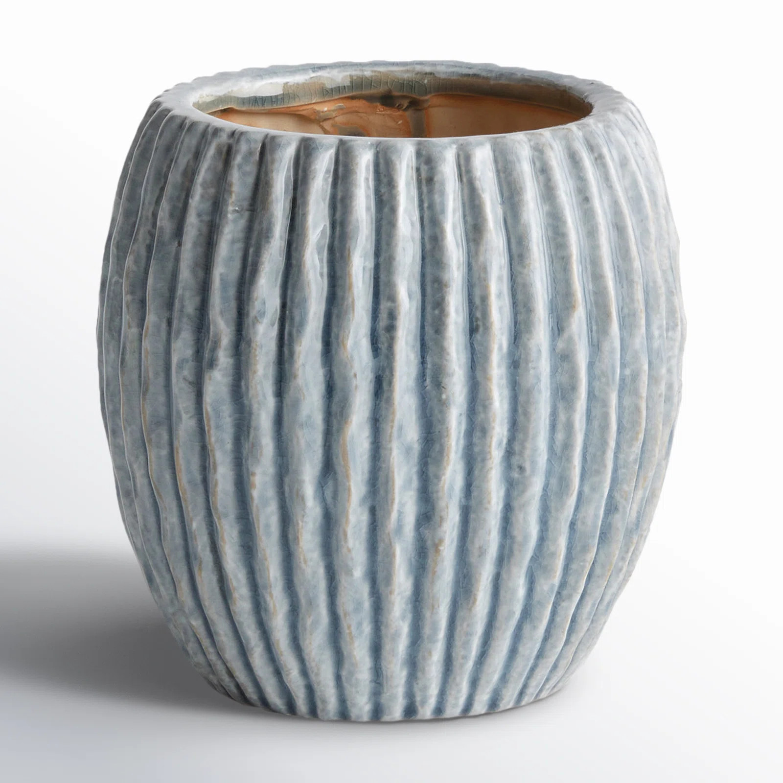 Derica Handmade Clay Pot Planter | Birch Lane