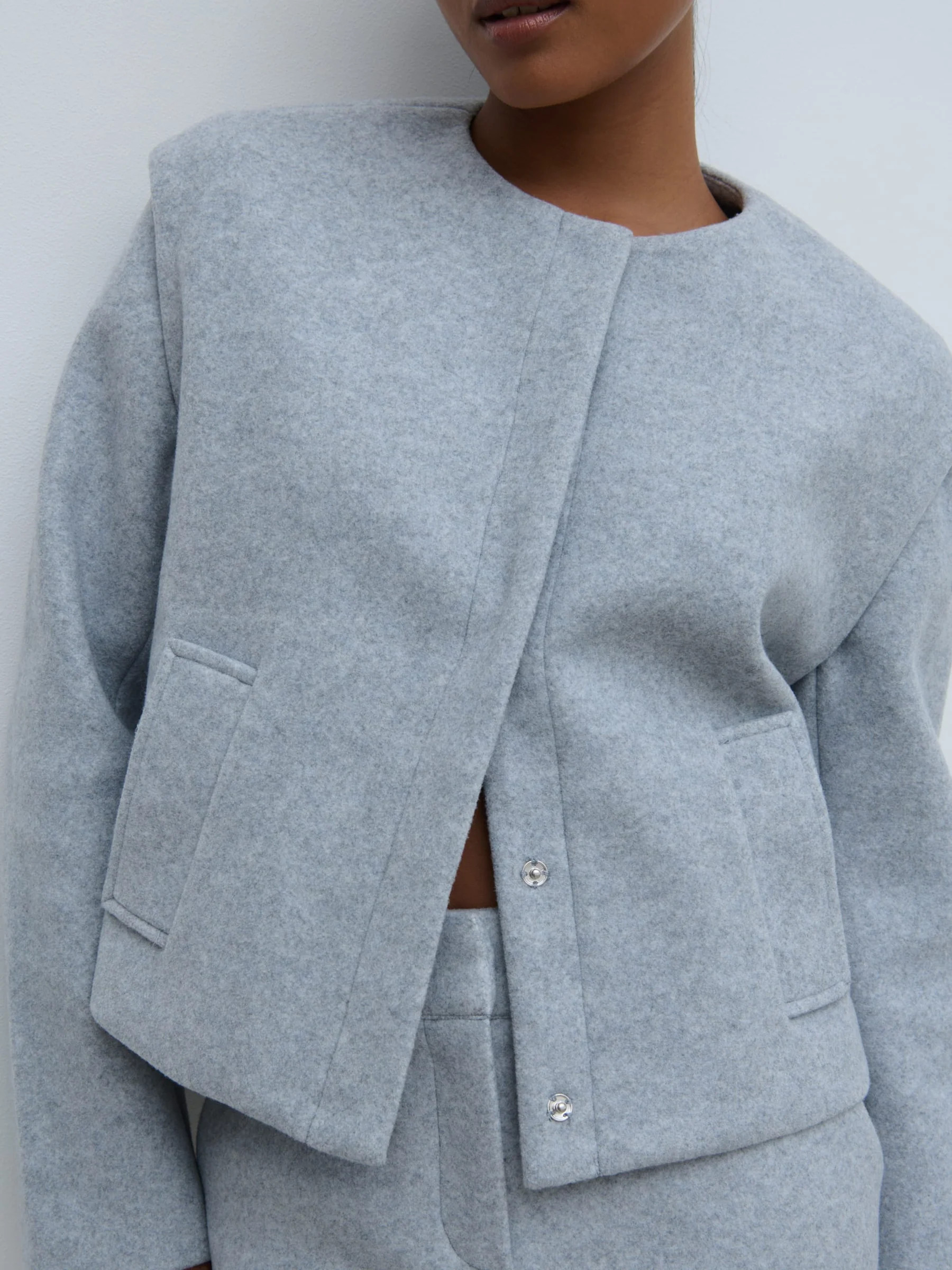 Rudy Cropped Boxy Jacket | Pretty Lavish (UK)