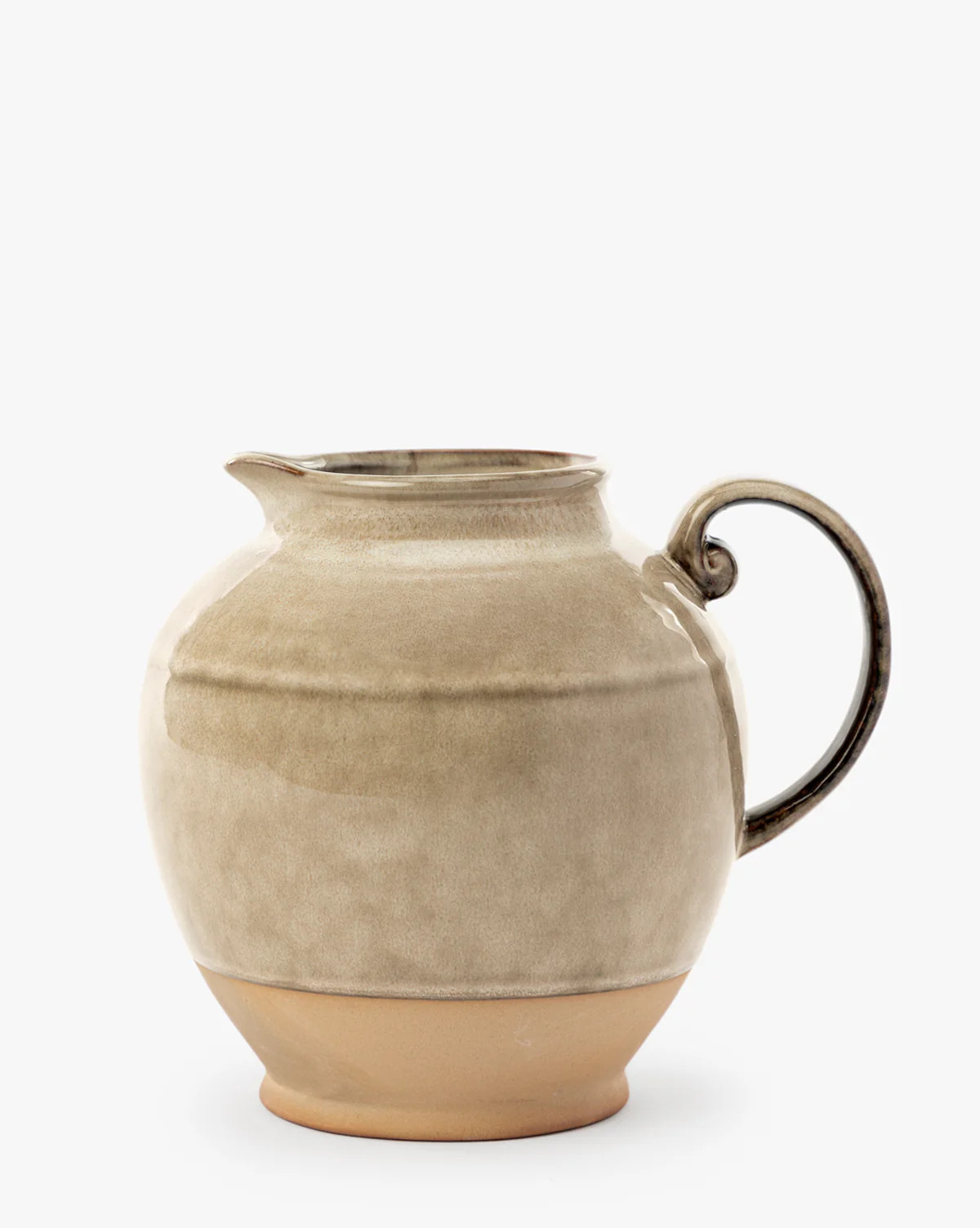 Brown Stoneware Pitcher | McGee & Co. (US)