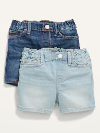 Unisex Pull-On Jean Shorts 2-Pack for Toddler | Old Navy (US)