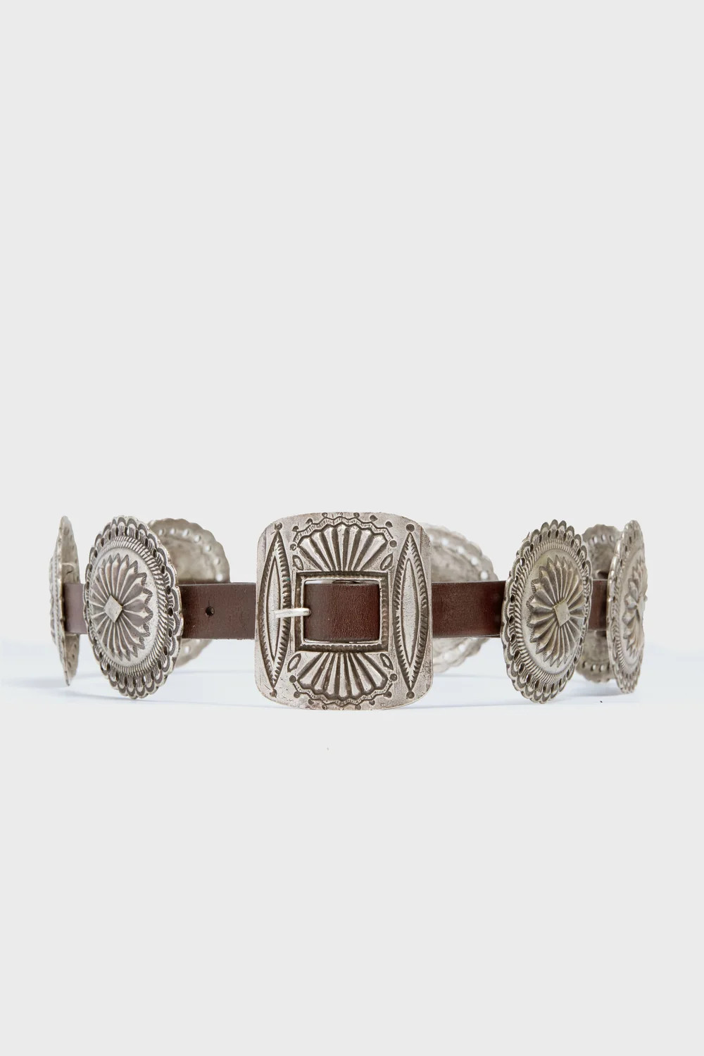 Brown Distressed Leather Belt | Tuckernuck (US)