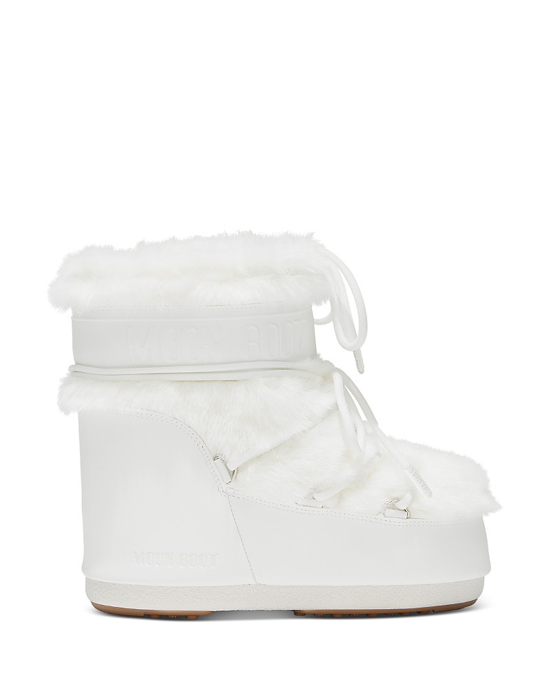 Moon Boot Unisex Mb Icon Low Faux Fur Boots | Bloomingdale's (US)