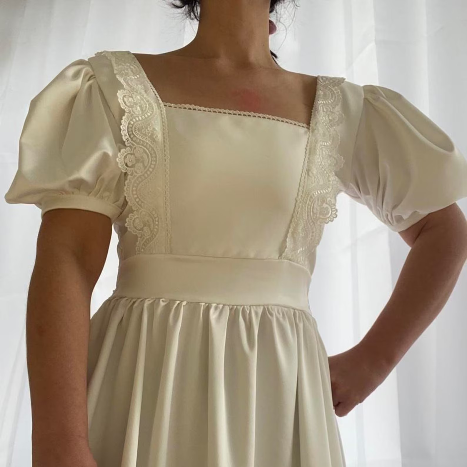 Gunne Sax Pattern Cottagecore Prom Dress Made to Order 70s | Etsy UK | Etsy (UK)