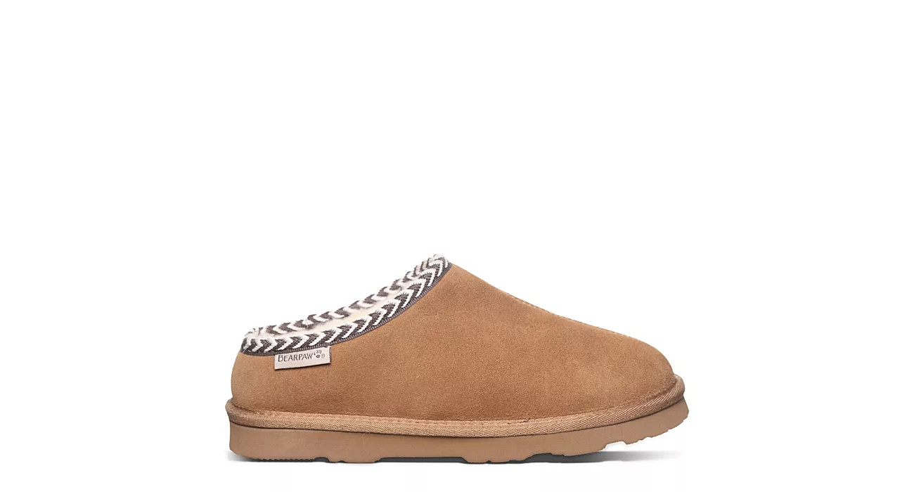 Bearpaw Womens Tabitha Slipper - Dark Tan | Rack Room Shoes
