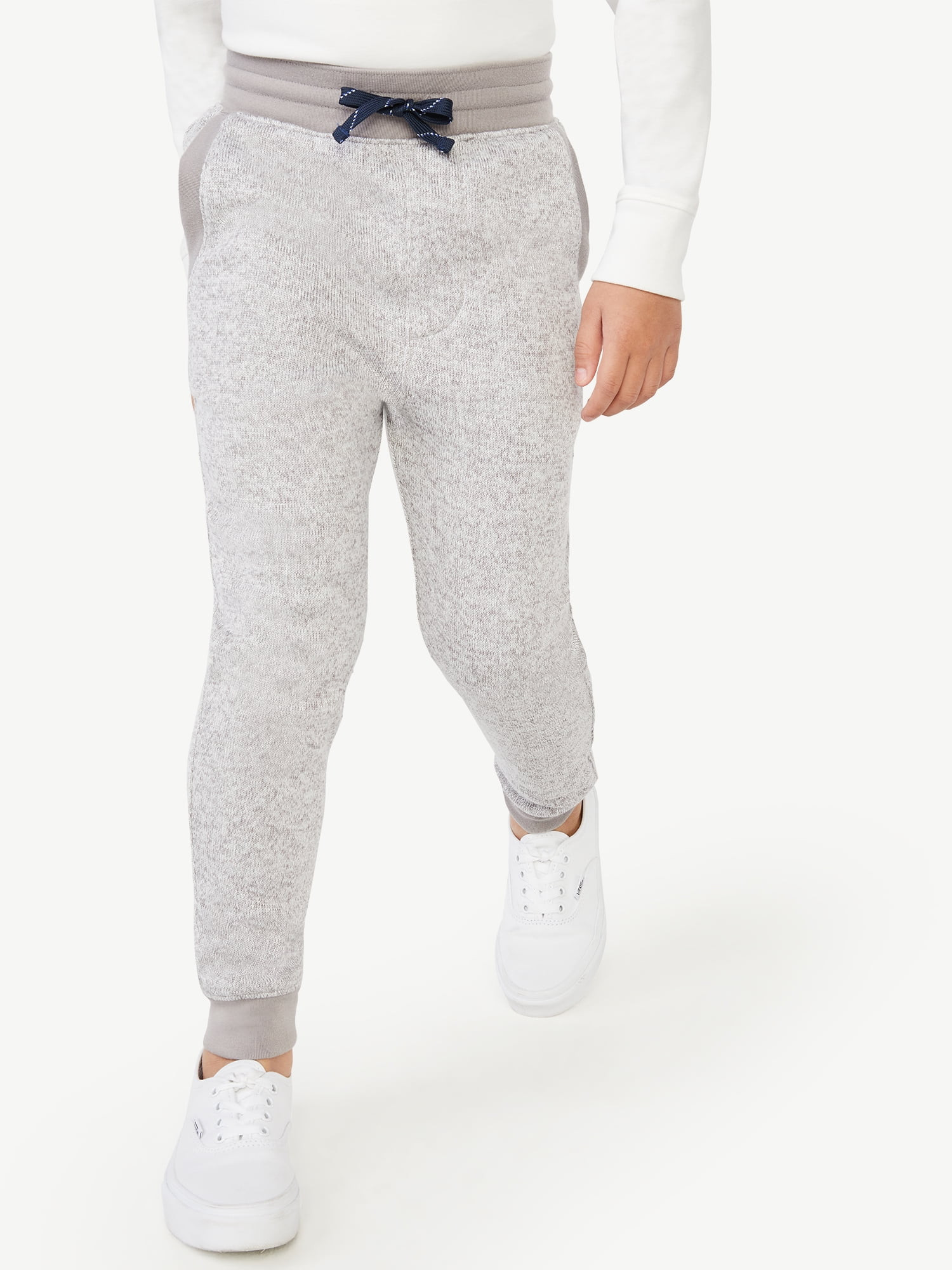 Free Assembly Boys Cozy Fleece Jogger, Sizes 4-18 - Walmart.com | Walmart (US)