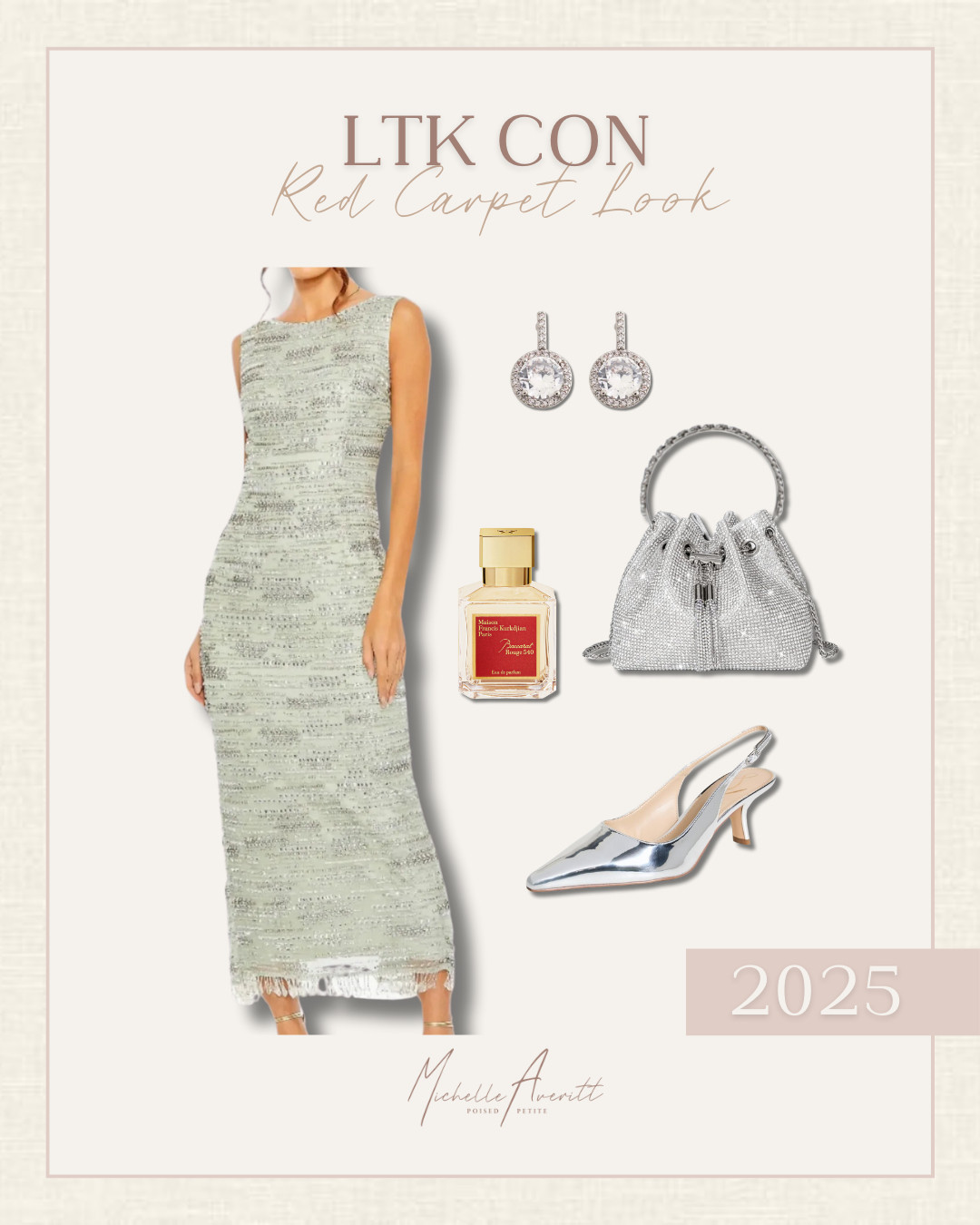 Here's my red carpet look for LTK Con 2025! This dress presents itself as classy but chic. 

 #LTKCon #LTKPetite #LTKStyleTip