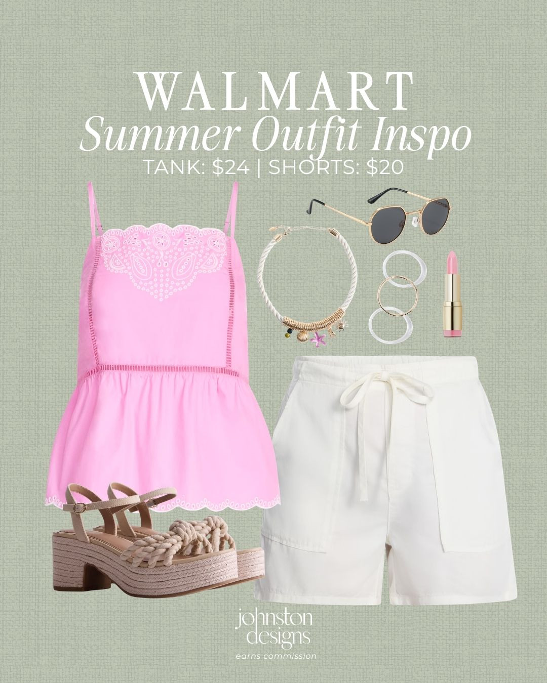 The cutest pop of pink for an easy summer outfit that feels fun, feminine and affordable. 💗

Walmart fashion, walmart outfit, summer outfit, outfit inspiration, pink outfit, affordable fashion, women’s summer style, casual summer outfit, walmart finds, what to wear, outfit inspo. 

 #LTKootd #LTKSeasonal