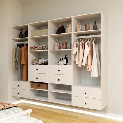 Rosmery 94.48 Closet System | Wayfair North America