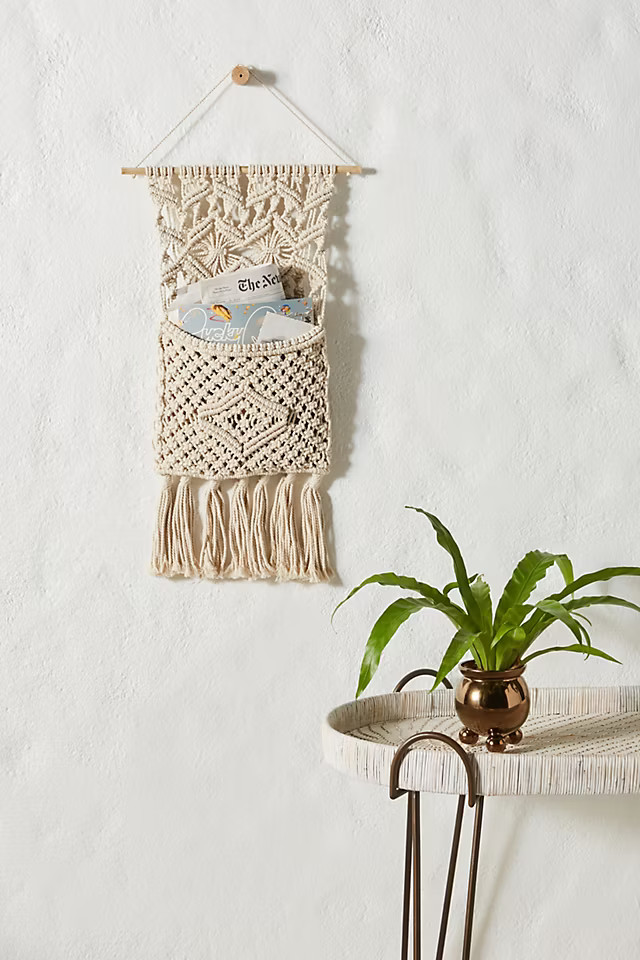 Macrame Letter Sorter | Anthropologie (US)