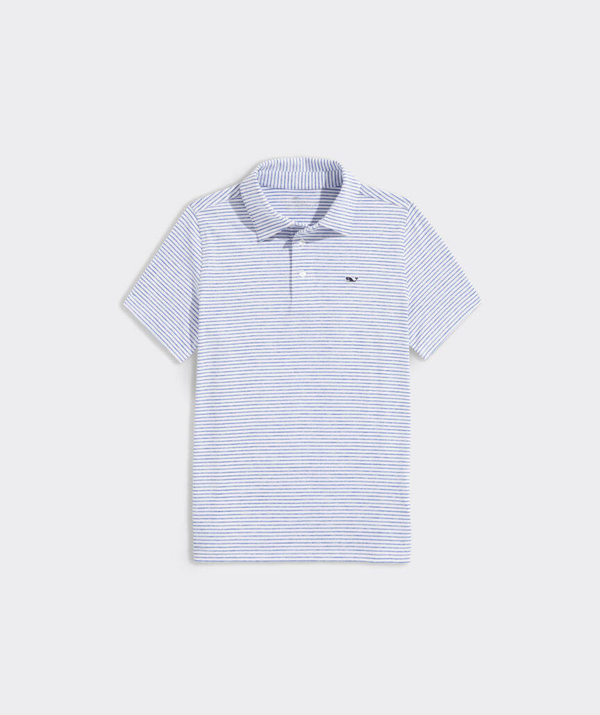 Boys' Bradley Stripe Sankaty Performance Polo | vineyard vines