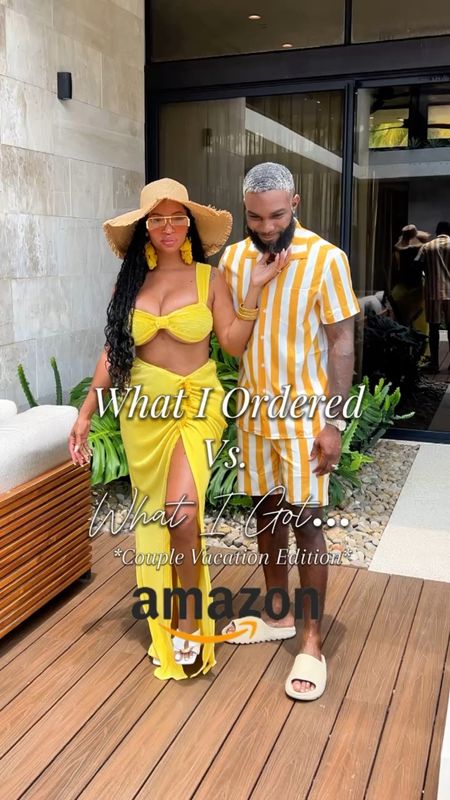 Couple vacation look…we are both wearing a medium 

Couples outfits - vacation outfit - resort wear - Amazon finds - Amazon fashion - amazon summer clothes 

#LTKSeasonal #LTKStyleTip #LTKFindsUnder50