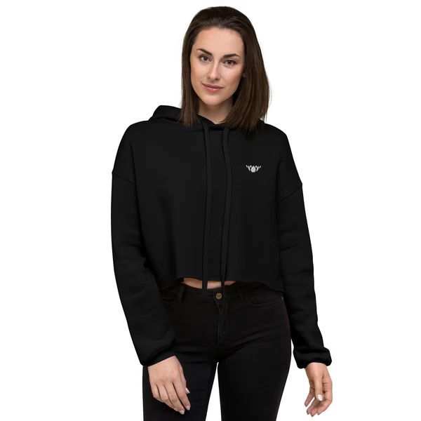 Lotus-Crop Hoodie | WAYmat