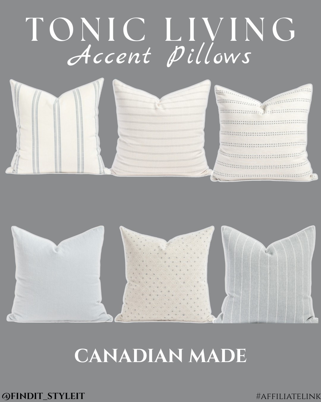 Tonic Living pillow covers made right here in Canada 🇨🇦!!

#tonicliving #canadianmade #ltkhome #bedroom #coastalbedroom #ltkgiftguide #ltkunder100

#LTKcasa #LTKsale #LTKcanada