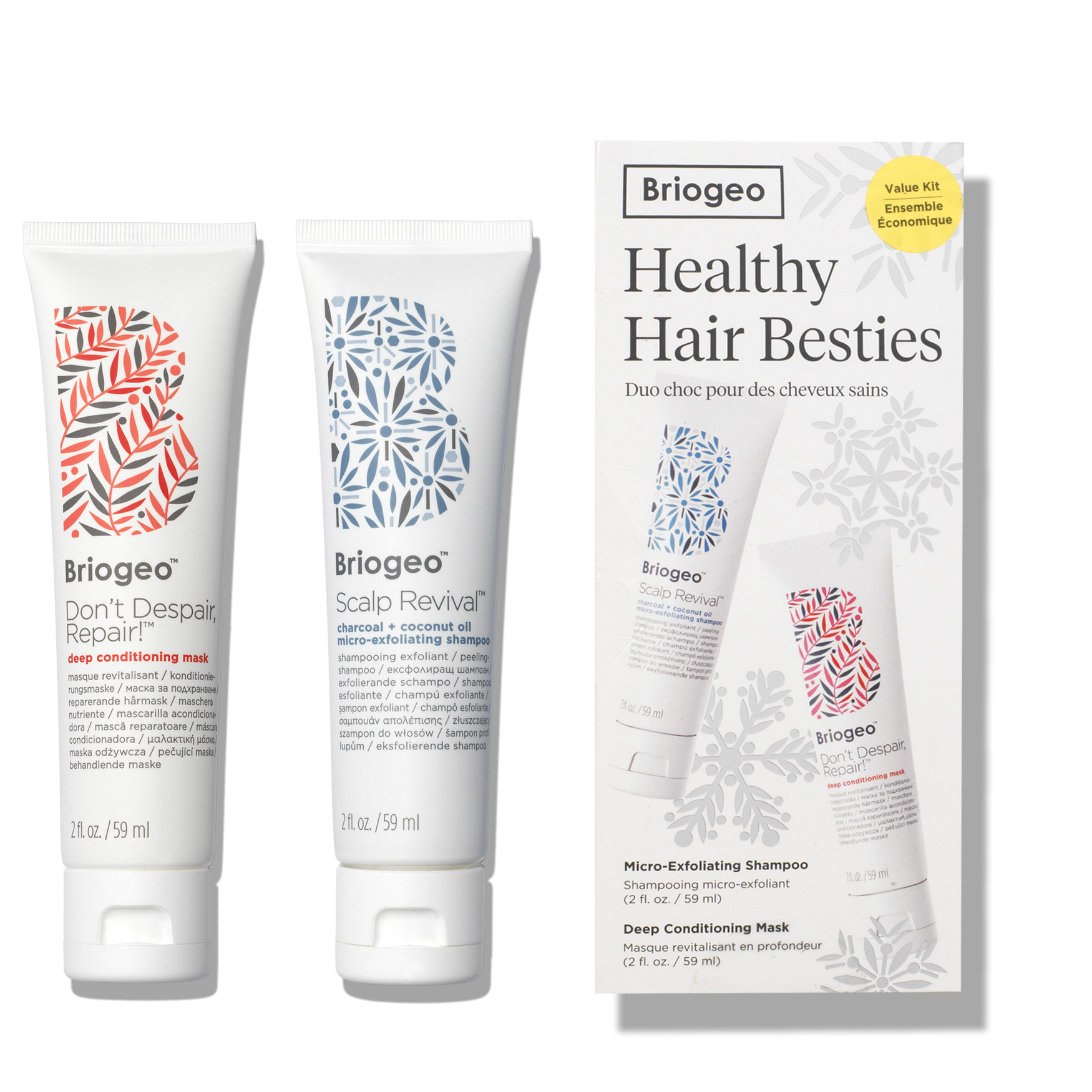 Healthy Hair Besties Scalp Revival™ Shampoo + Don’t Despair, Repair!™ Hair Mask Travel Gift... | Space NK - UK