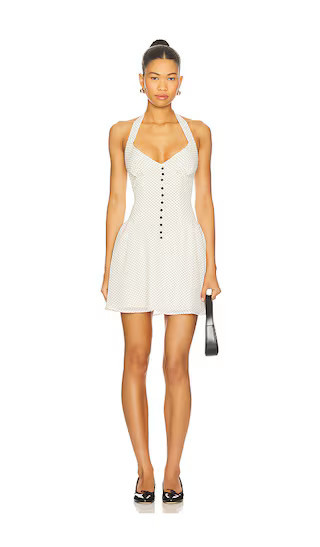 MORE TO COME Mishelle Mini Dress in Ivory. - size M | Revolve Clothing (Global)