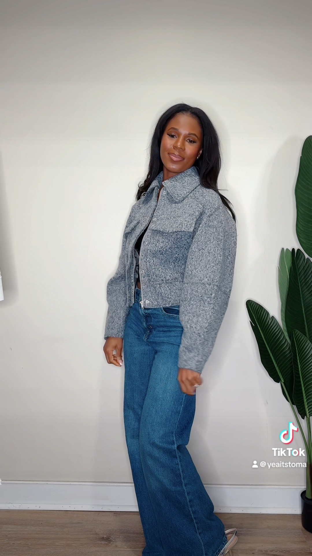 Nastygal coat, cropped, grey winter coat 

#LTKBeauty #LTKFindsUnder50 #LTKStyleTip