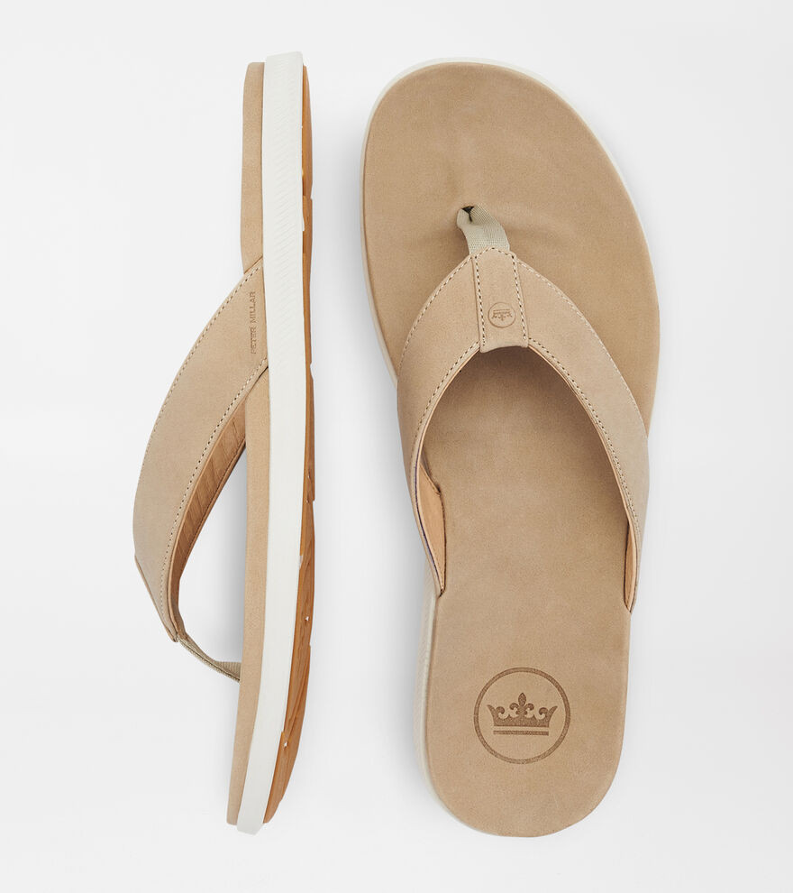 Hyperlight Slide Nubuck Flip Flop | Peter Millar