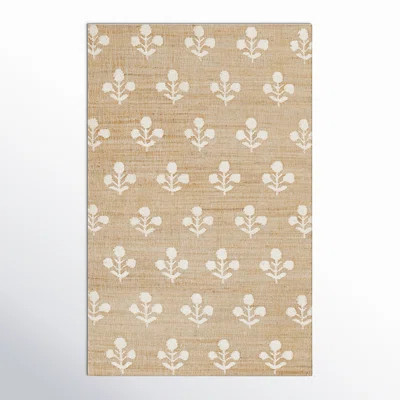 Erin Gates by Momeni Orchard Bloom Natural Hand Woven Wool and Jute Area Rug | Wayfair Professional