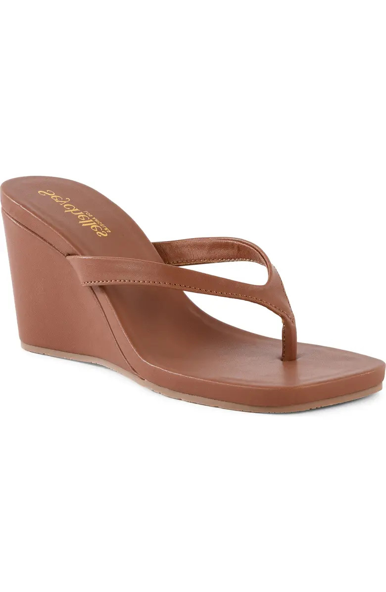 Uptown Wedge Flip Flop (Women) | Nordstrom