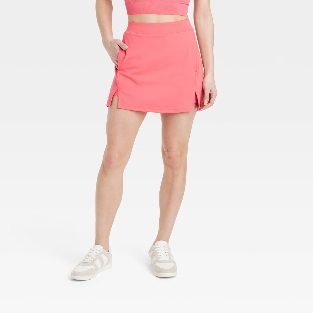 Women's Knit Slit Skort - All In Motion™ | Target