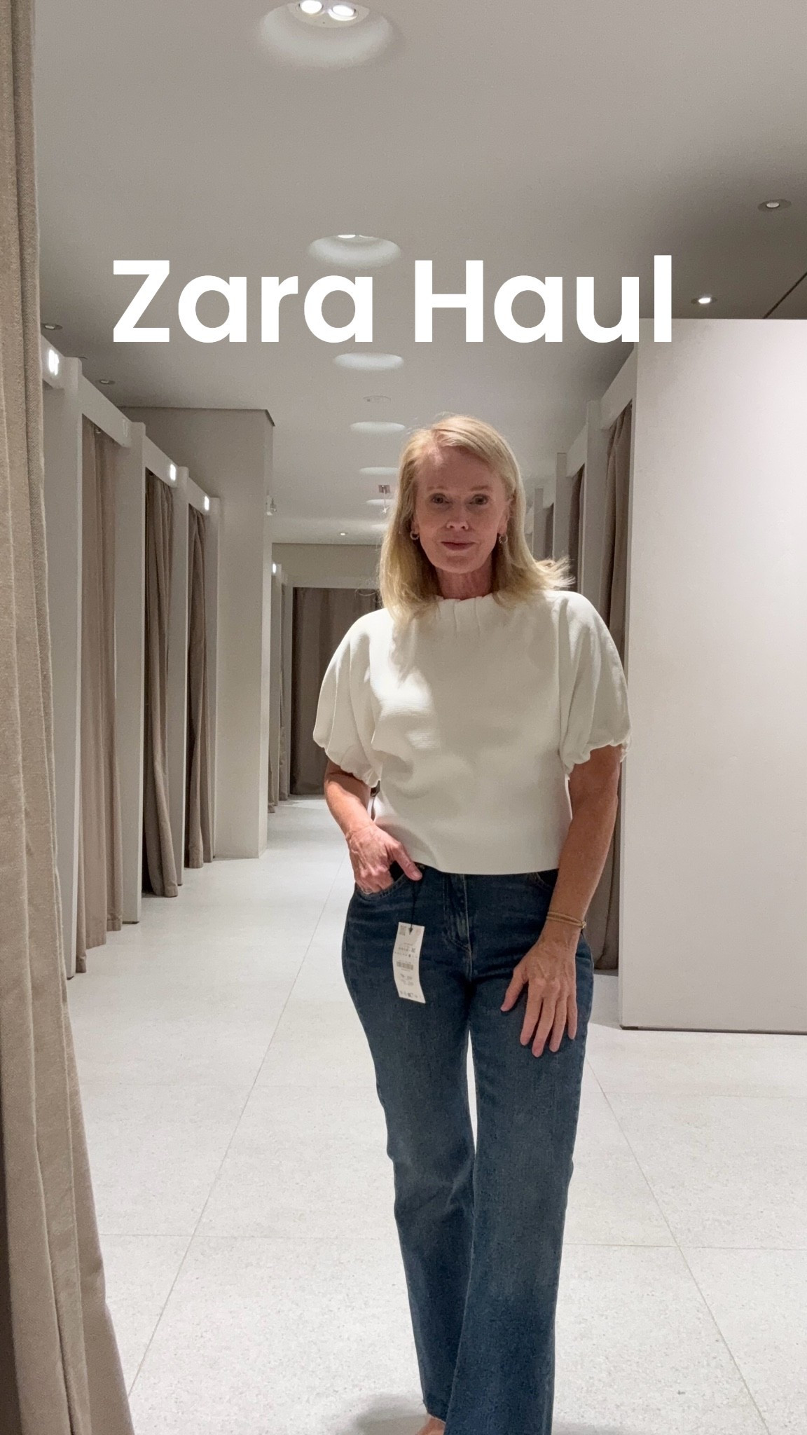 Zara haul. And the best jeans for petites.

#LTKPetite #LTKOver40