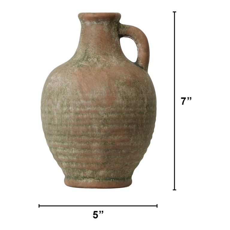 Mainstays 6" Brown Ceramic Handled Jug - Walmart.com | Walmart (US)