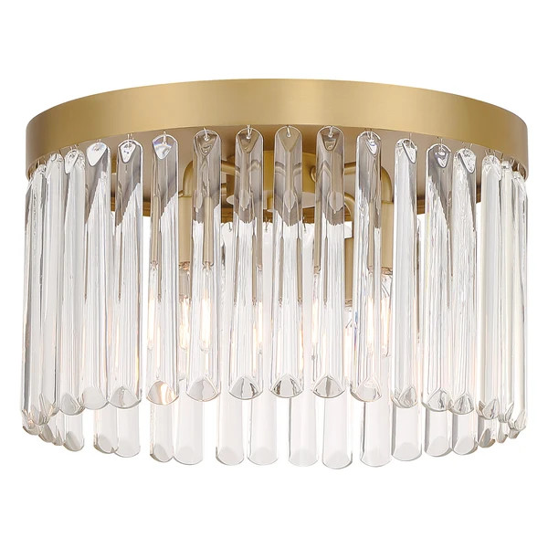 Crystorama Emory Flush Ceiling Mount | Paynes Gray Inc