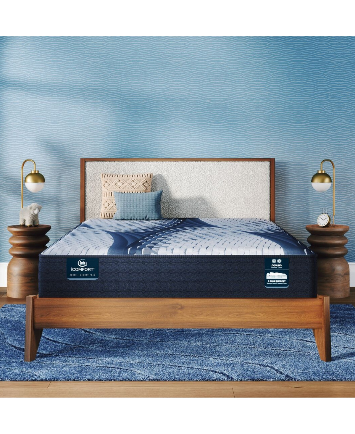 Serta iComfort Elana 11.5" Memory Foam Firm Mattress - Twin Xl | Macy's