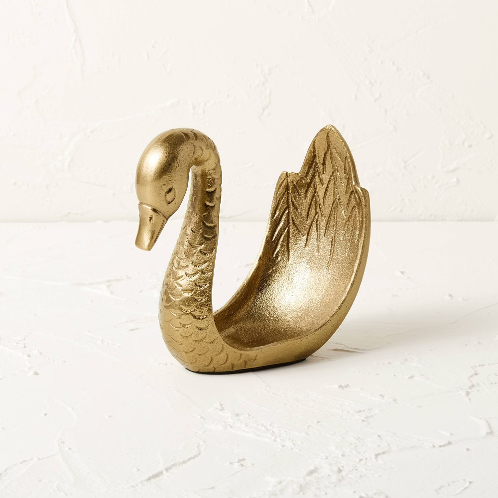 Swan Hand Towel Holder Brass - Opalhouse designed with Jungalow | Target
