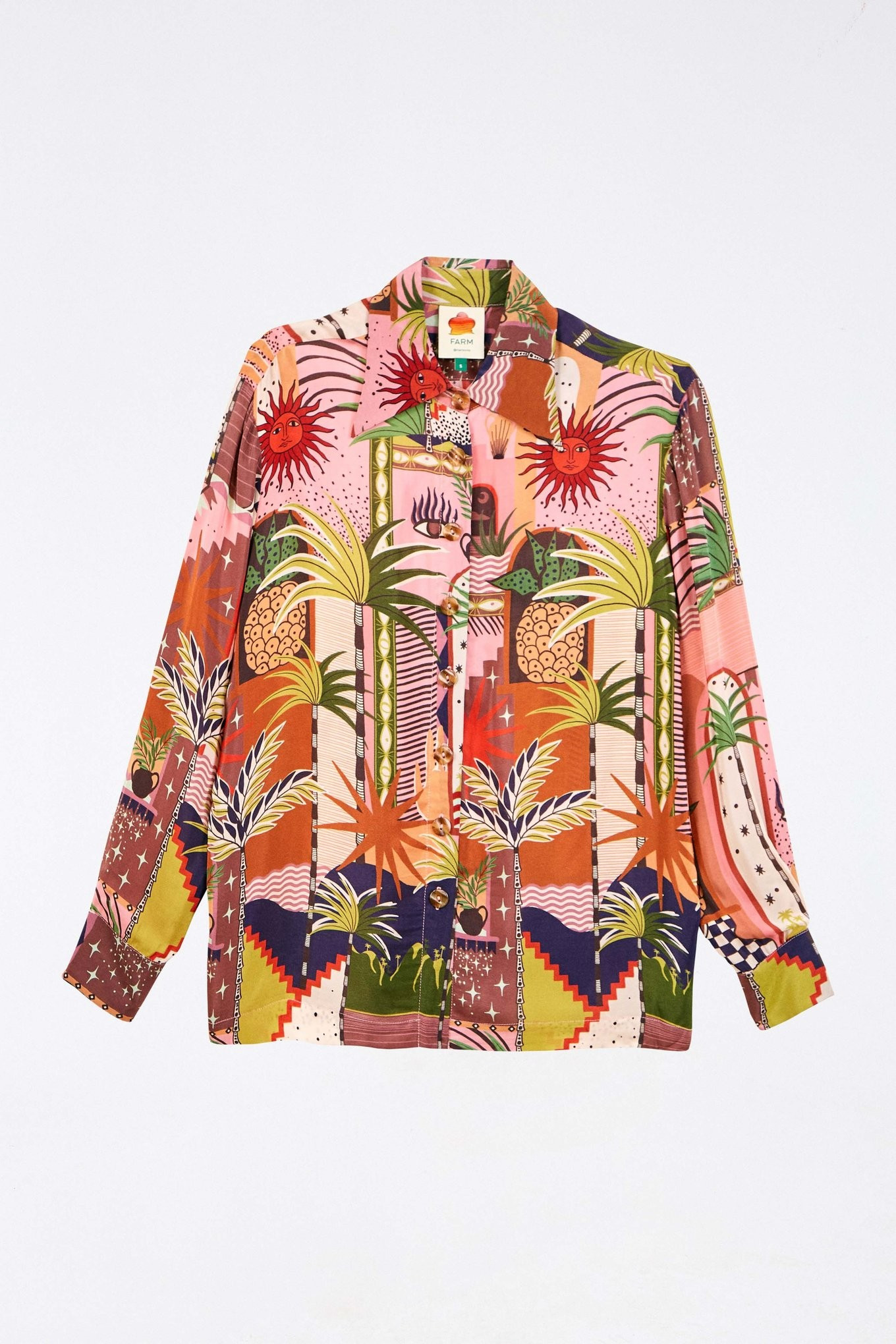 MYSTIC CITY PAJAMA SHIRT | FarmRio (US)