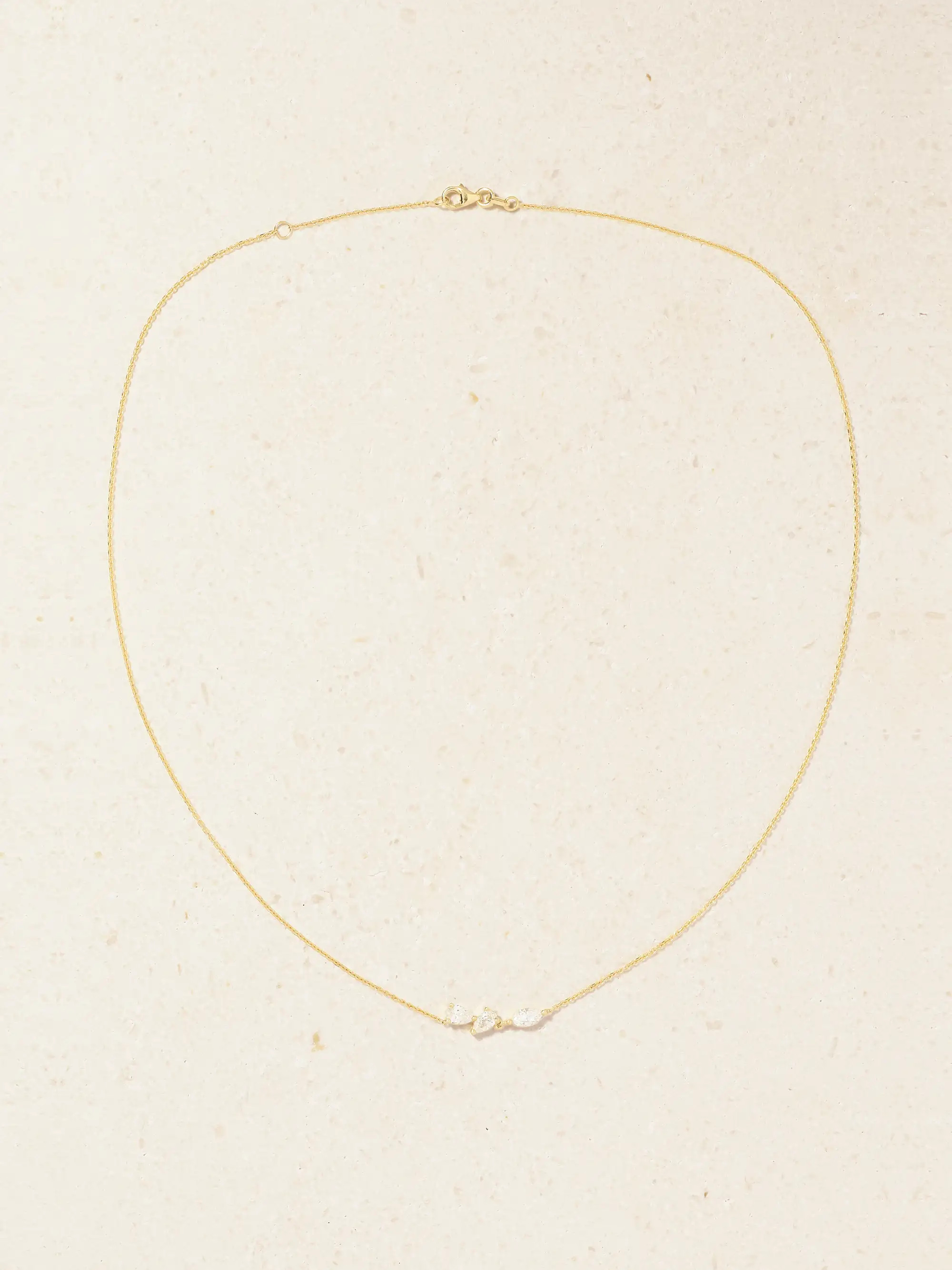 The Dali Kette aus recyceltem 18 Karat Gold mit synthetischen Diamanten | NET-A-PORTER (UK & EU)