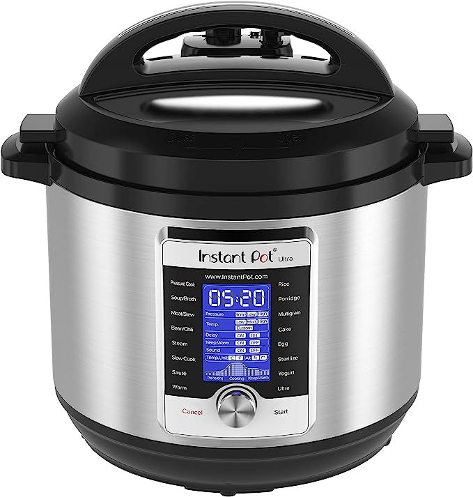 Instant Pot Ultra 10-in-1 Electric Pressure Cooker, Slow Cooker, Rice Cooker, Steamer, Saute, Yog... | Amazon (US)
